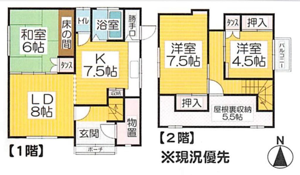 Floor plans of rental houses in Tomizawa-cho, Yoichi-cho